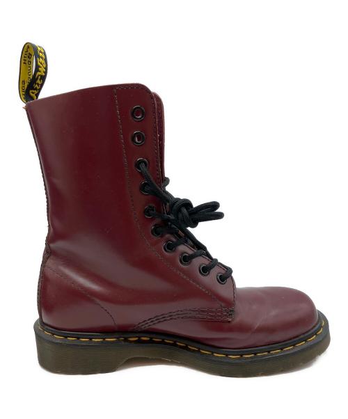Dr.Martens（ドクターマーチン）Dr.Martens (ドクターマーチン) 10ホールブーツ チェリーレッド サイズ:38の古着・服飾アイテム