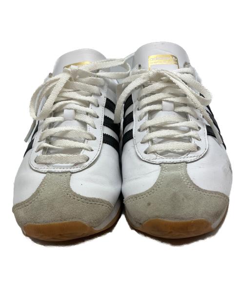 adidas（アディダス）adidas (アディダス) COUNTRY カントリー ローカットスニーカー ホワイト サイズ:27cmの古着・服飾アイテム