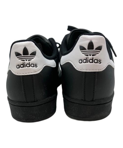 adidas（アディダス）adidas (アディダス) SUPER STAR スーパースター ローカットスニーカー ブラック サイズ:27cmの古着・服飾アイテム