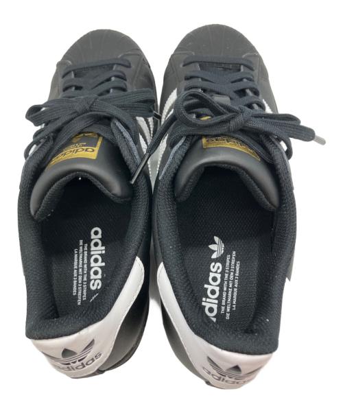 adidas（アディダス）adidas (アディダス) SUPER STAR スーパースター ローカットスニーカー ブラック サイズ:27cmの古着・服飾アイテム