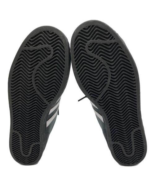 adidas（アディダス）adidas (アディダス) SUPER STAR スーパースター ローカットスニーカー ブラック サイズ:27cmの古着・服飾アイテム