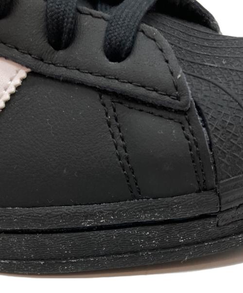 adidas（アディダス）adidas (アディダス) SUPER STAR スーパースター ローカットスニーカー ブラック サイズ:27cmの古着・服飾アイテム