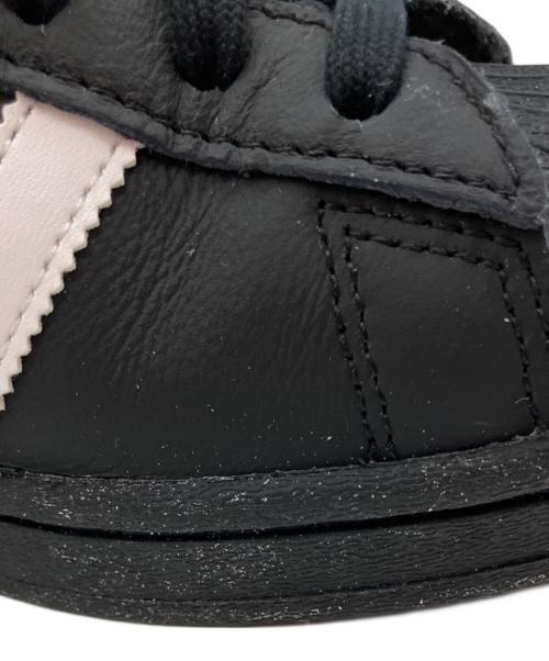 adidas（アディダス）adidas (アディダス) SUPER STAR スーパースター ローカットスニーカー ブラック サイズ:27cmの古着・服飾アイテム