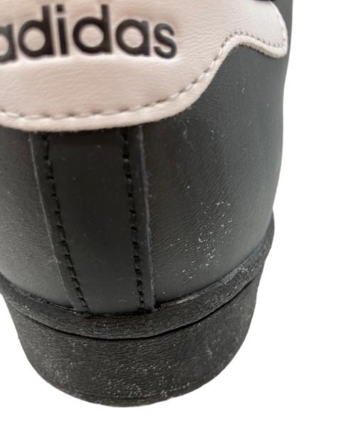 adidas（アディダス）adidas (アディダス) SUPER STAR スーパースター ローカットスニーカー ブラック サイズ:27cmの古着・服飾アイテム