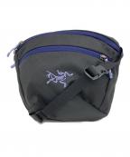 ARC'TERYXアークテリクス）の古着「ショルダーバッグ」｜ブラック×パープル