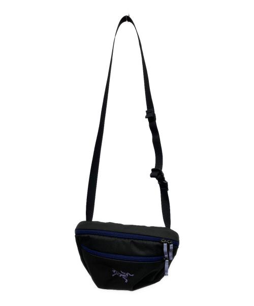 ARC'TERYX（アークテリクス）ARC'TERYX (アークテリクス) ショルダーバッグ ブラック×パープルの古着・服飾アイテム