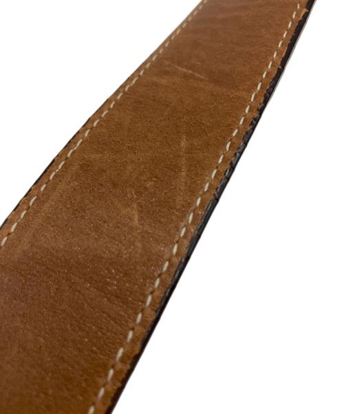 COACH（コーチ）COACH (コーチ) シグネチャー 総柄 タッセル ショルダーバッグ ブラウンの古着・服飾アイテム