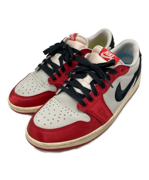 NIKE（ナイキ）NIKE (ナイキ) Trophy Room Air Jordan 1 Low レッド×ホワイト サイズ:27cmの古着・服飾アイテム