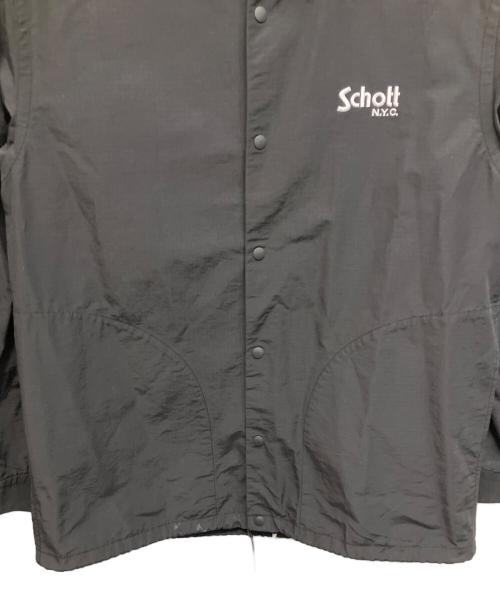 Schott（ショット）Schott (ショット) コーチジャケット ブラック サイズ:Sの古着・服飾アイテム