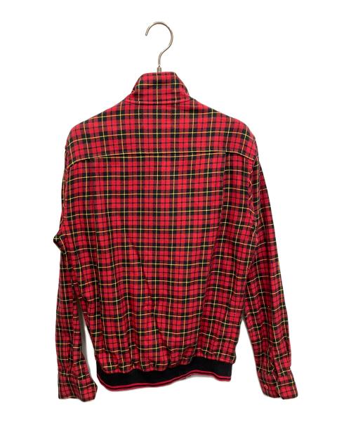 FRED PERRY（フレッドペリー）FRED PERRY (フレッドペリー) マックィーン タータン シャツジャケット レッド サイズ:Sの古着・服飾アイテム
