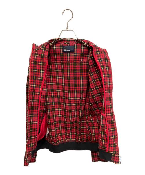 FRED PERRY（フレッドペリー）FRED PERRY (フレッドペリー) マックィーン タータン シャツジャケット レッド サイズ:Sの古着・服飾アイテム