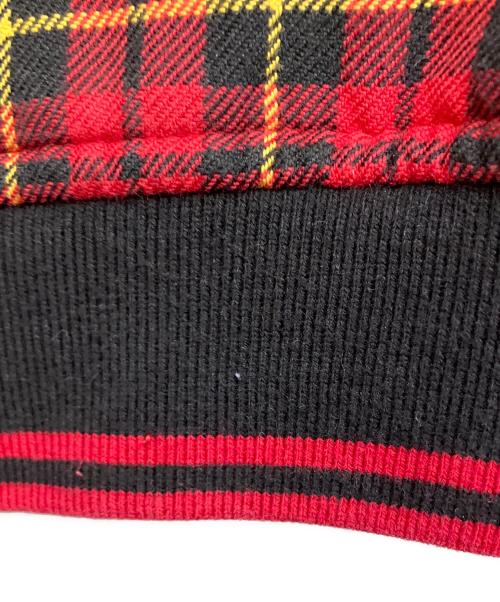 FRED PERRY（フレッドペリー）FRED PERRY (フレッドペリー) マックィーン タータン シャツジャケット レッド サイズ:Sの古着・服飾アイテム