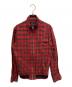 FRED PERRY（フレッドペリー）の古着「マックィーン タータン シャツジャケット」｜レッド