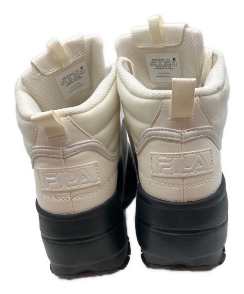 FILA（フィラ）FILA (フィラ) ディスラプターⅡウェッジミッド ベージュ サイズ:25.5cmの古着・服飾アイテム