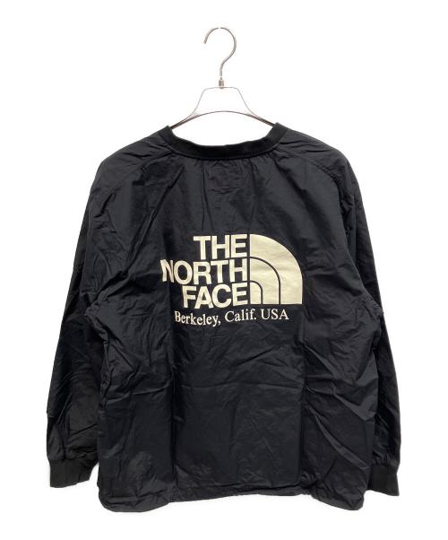 THE NORTHFACE PURPLELABEL（ザ・ノースフェイス パープルレーベル）THE NORTHFACE PURPLELABEL (ザ・ノースフェイス パープルレーベル) L/S Graphic Woven Tee グラフィックウーブンティー 長袖カットソー ブラック サイズ:Lの古着・服飾アイテム