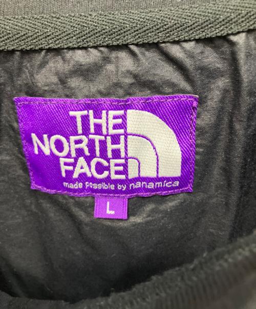 THE NORTHFACE PURPLELABEL（ザ・ノースフェイス パープルレーベル）THE NORTHFACE PURPLELABEL (ザ・ノースフェイス パープルレーベル) L/S Graphic Woven Tee グラフィックウーブンティー 長袖カットソー ブラック サイズ:Lの古着・服飾アイテム
