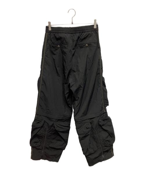 DIESEL（ディーゼル）DIESEL (ディーゼル) P-STAIND ナイロンカーゴパンツ ブラック サイズ:46の古着・服飾アイテム