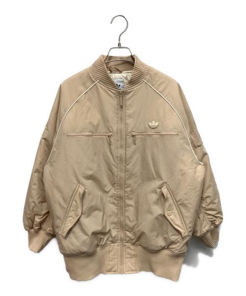 adidas（アディダス）adidas (アディダス) W BOMBER アウター HK5232 MBEI ベージュ サイズ:Sの古着・服飾アイテム
