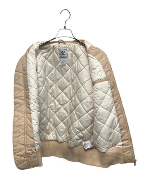 adidas（アディダス）adidas (アディダス) W BOMBER アウター HK5232 MBEI ベージュ サイズ:Sの古着・服飾アイテム