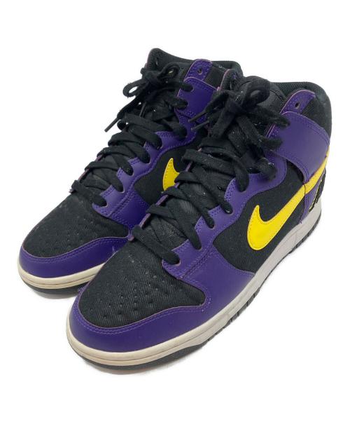 NIKE（ナイキ）NIKE (ナイキ) DUNK HI PRM EMB スニーカー パープル サイズ:27cmの古着・服飾アイテム