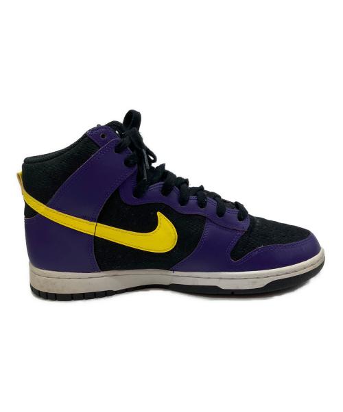 NIKE（ナイキ）NIKE (ナイキ) DUNK HI PRM EMB スニーカー パープル サイズ:27cmの古着・服飾アイテム