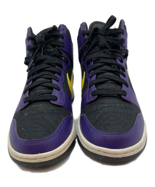 NIKE（ナイキ）NIKE (ナイキ) DUNK HI PRM EMB スニーカー パープル サイズ:27cmの古着・服飾アイテム
