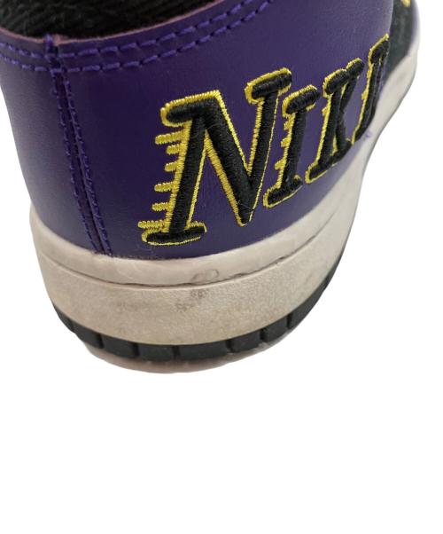 NIKE（ナイキ）NIKE (ナイキ) DUNK HI PRM EMB スニーカー パープル サイズ:27cmの古着・服飾アイテム