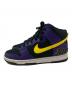 NIKE (ナイキ) DUNK HI PRM EMB スニーカー パープル サイズ:27cm：8000円