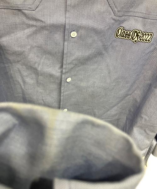 LOUIS VUITTON（ルイ ヴィトン）LOUIS VUITTON (ルイ ヴィトン) 23SS Graphic Print Shirt 長袖シャツ ブルー サイズ:Sの古着・服飾アイテム