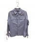 LOUIS VUITTON（ルイ ヴィトン）の古着「23SS Graphic Print Shirt 長袖シャツ」｜ブルー