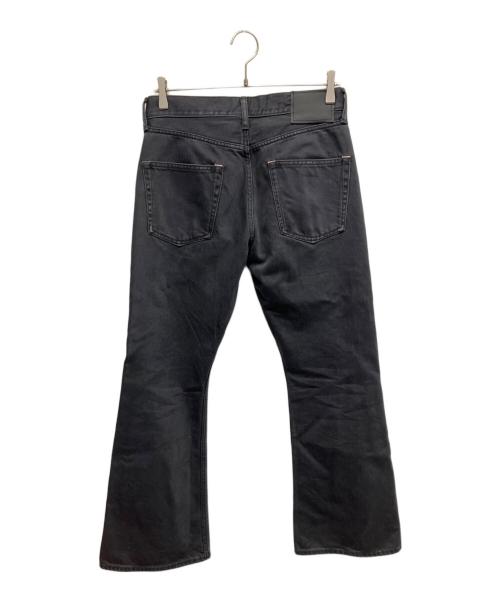 Acne studios（アクネ ストゥディオズ）Acne studios (アクネ ストゥディオズ) Faded Black @ フレアデニムパンツ ブラック サイズ:30の古着・服飾アイテム