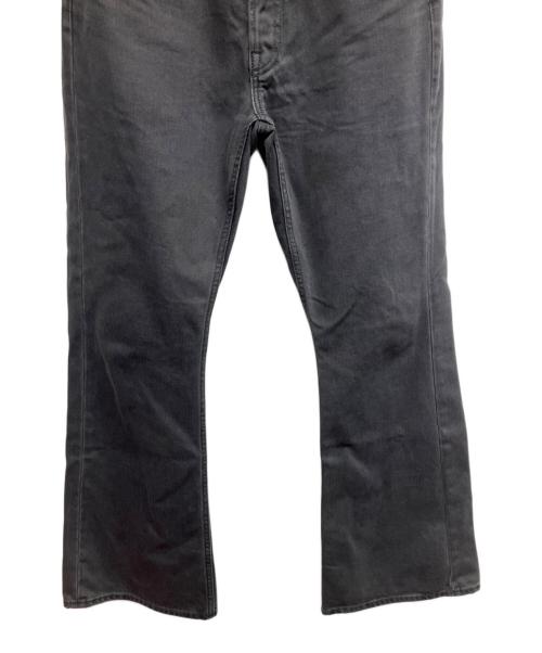 Acne studios（アクネ ストゥディオズ）Acne studios (アクネ ストゥディオズ) Faded Black @ フレアデニムパンツ ブラック サイズ:30の古着・服飾アイテム