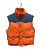 POLO JEANS CO.ポロジーンズカンパニー）の古着「90-00sダウンベスト」｜オレンジ