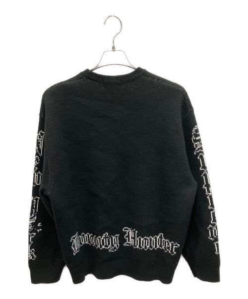 BOUNTY HUNTER（バウンティハンター）BOUNTY HUNTER (バウンティハンター) SUPREME (シュプリーム) 23AW 厚手ニット ブラック サイズ:Mの古着・服飾アイテム