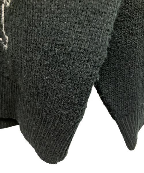 BOUNTY HUNTER（バウンティハンター）BOUNTY HUNTER (バウンティハンター) SUPREME (シュプリーム) 23AW 厚手ニット ブラック サイズ:Mの古着・服飾アイテム