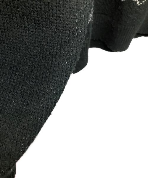 BOUNTY HUNTER（バウンティハンター）BOUNTY HUNTER (バウンティハンター) SUPREME (シュプリーム) 23AW 厚手ニット ブラック サイズ:Mの古着・服飾アイテム