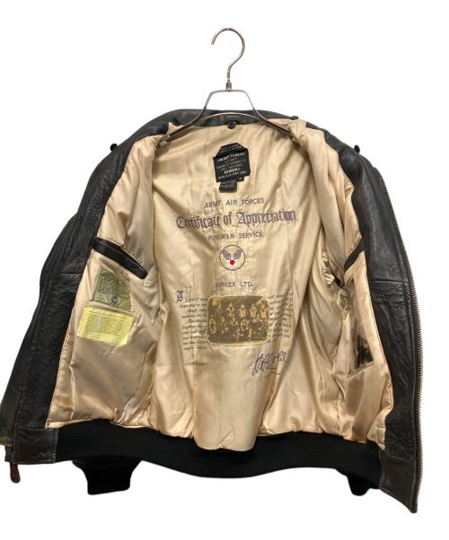 AVIREX（アヴィレックス）AVIREX (アヴィレックス) U'S NAVY (ユーエスネイビー) TYPE G-1ジャケット ブラック サイズ:Sの古着・服飾アイテム