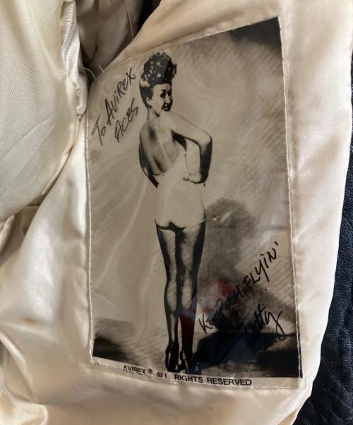 AVIREX（アヴィレックス）AVIREX (アヴィレックス) U'S NAVY (ユーエスネイビー) TYPE G-1ジャケット ブラック サイズ:Sの古着・服飾アイテム