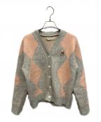 maison kitsuneメゾンキツネ）の古着「薄手カーディガン」｜グレー