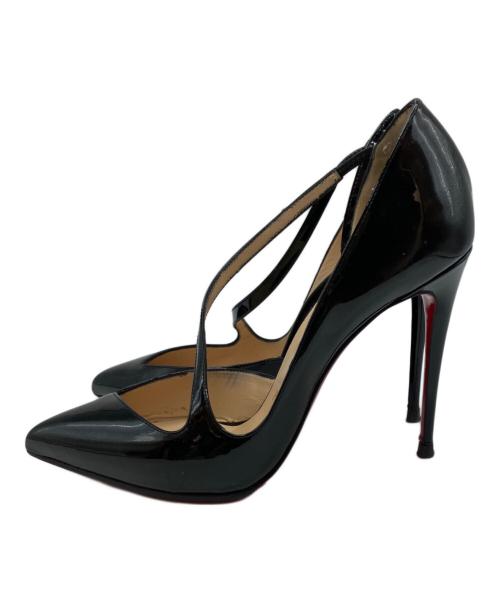 Christian Louboutin（クリスチャン・ルブタン）Christian Louboutin (クリスチャン・ルブタン) jumping 100 patent ブラック サイズ:36.5の古着・服飾アイテム