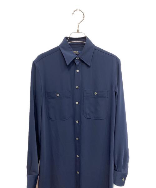 POLO RALPH LAUREN（ポロ・ラルフローレン）POLO RALPH LAUREN (ポロ・ラルフローレン) 長袖ワンピース ネイビーの古着・服飾アイテム