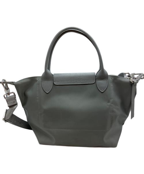LONGCHAMP（ロンシャン）LONGCHAMP (ロンシャン) ルプリアージュネオ S 2WAYバッグ グレーの古着・服飾アイテム