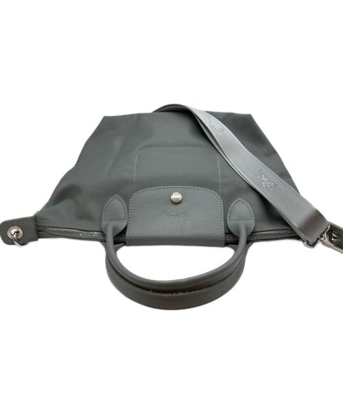 LONGCHAMP（ロンシャン）LONGCHAMP (ロンシャン) ルプリアージュネオ S 2WAYバッグ グレーの古着・服飾アイテム