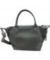 LONGCHAMP (ロンシャン) ルプリアージュネオ S 2WAYバッグ グレー：7000円