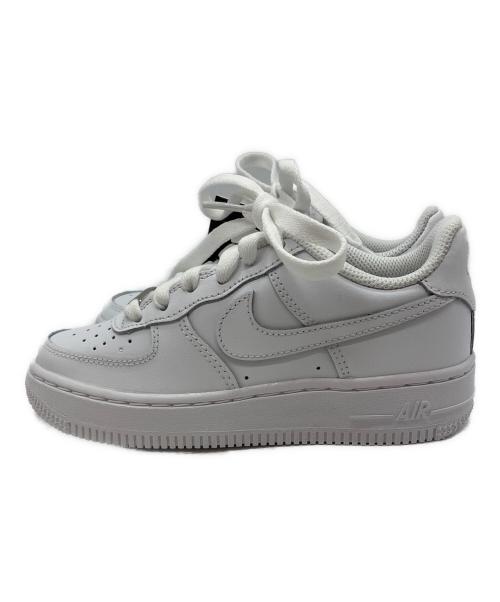 NIKE（ナイキ）NIKE (ナイキ) AIR FORCE 1 LE GS エアフォース1 キッズ ローカットスニーカー ホワイト サイズ:20cmの古着・服飾アイテム