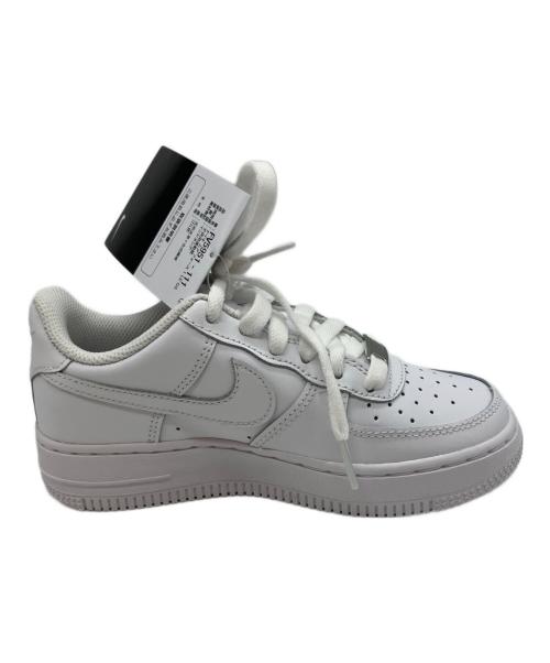 NIKE（ナイキ）NIKE (ナイキ) AIR FORCE 1 LE GS エアフォース1 キッズ ローカットスニーカー ホワイト サイズ:20cmの古着・服飾アイテム