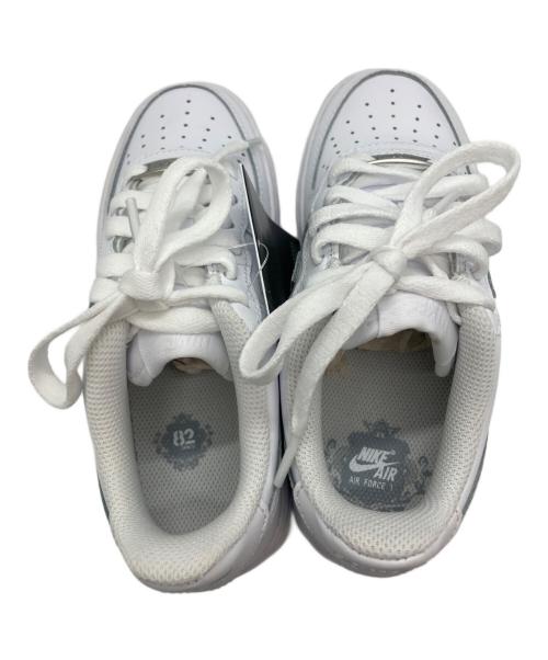 NIKE（ナイキ）NIKE (ナイキ) AIR FORCE 1 LE GS エアフォース1 キッズ ローカットスニーカー ホワイト サイズ:20cmの古着・服飾アイテム
