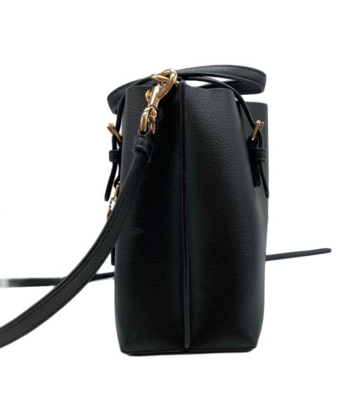 COACH（コーチ）COACH (コーチ) 無地 2WAYバッグ ブラックの古着・服飾アイテム