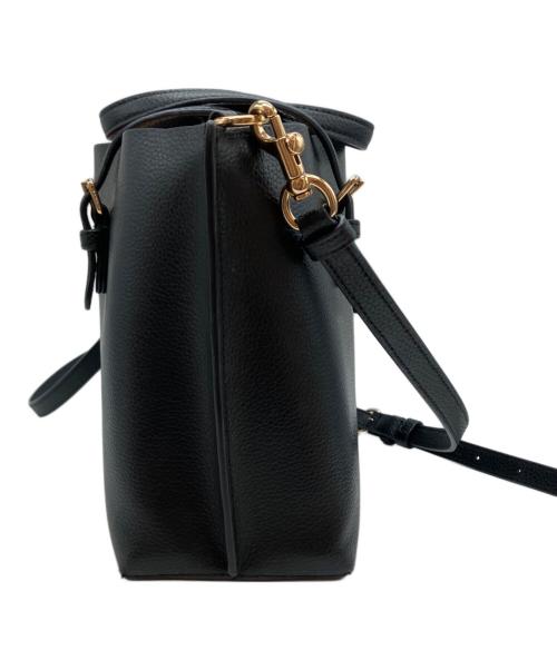 COACH（コーチ）COACH (コーチ) 無地 2WAYバッグ ブラックの古着・服飾アイテム