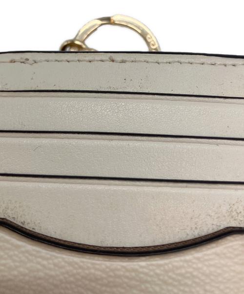 COACH（コーチ）COACH (コーチ) フローラル 日本限定モデル マルチファンクション カード ケース オフホワイト×ピンクの古着・服飾アイテム